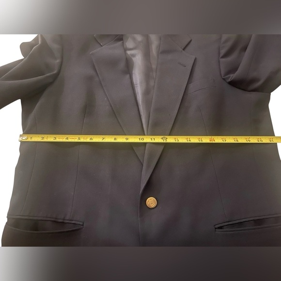 Vintage Christian Dior Navy Blazer-Hess Dept Store, Gold Buttons, Men’s … - Picture 7 of 12